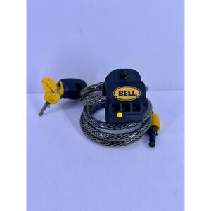 By BELL HEAVY DUTY INTEGRATED  BRAIDED CABLE LOCK